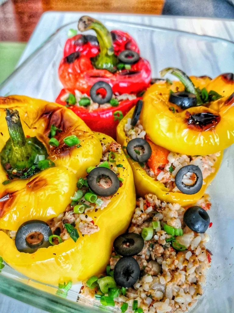 Gluten-free stuffed bell peppers