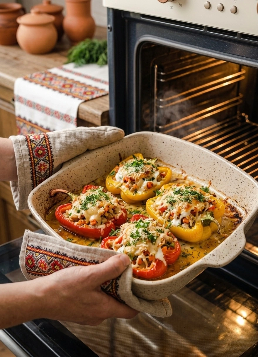 Stuffed Bell Peppers Without Rice