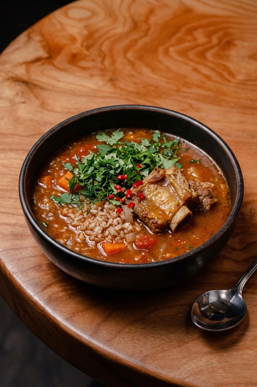 Kharcho (Georgian Beef Soup)