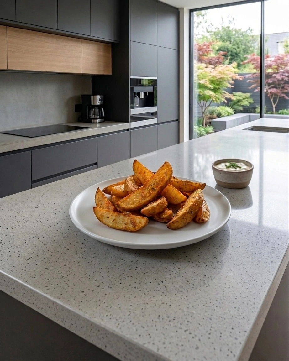 Country-Style Crispy Potato Wedges