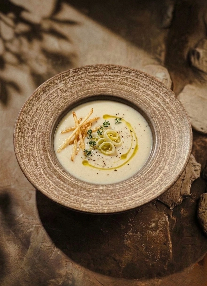 Creamy Potato Leek Soup