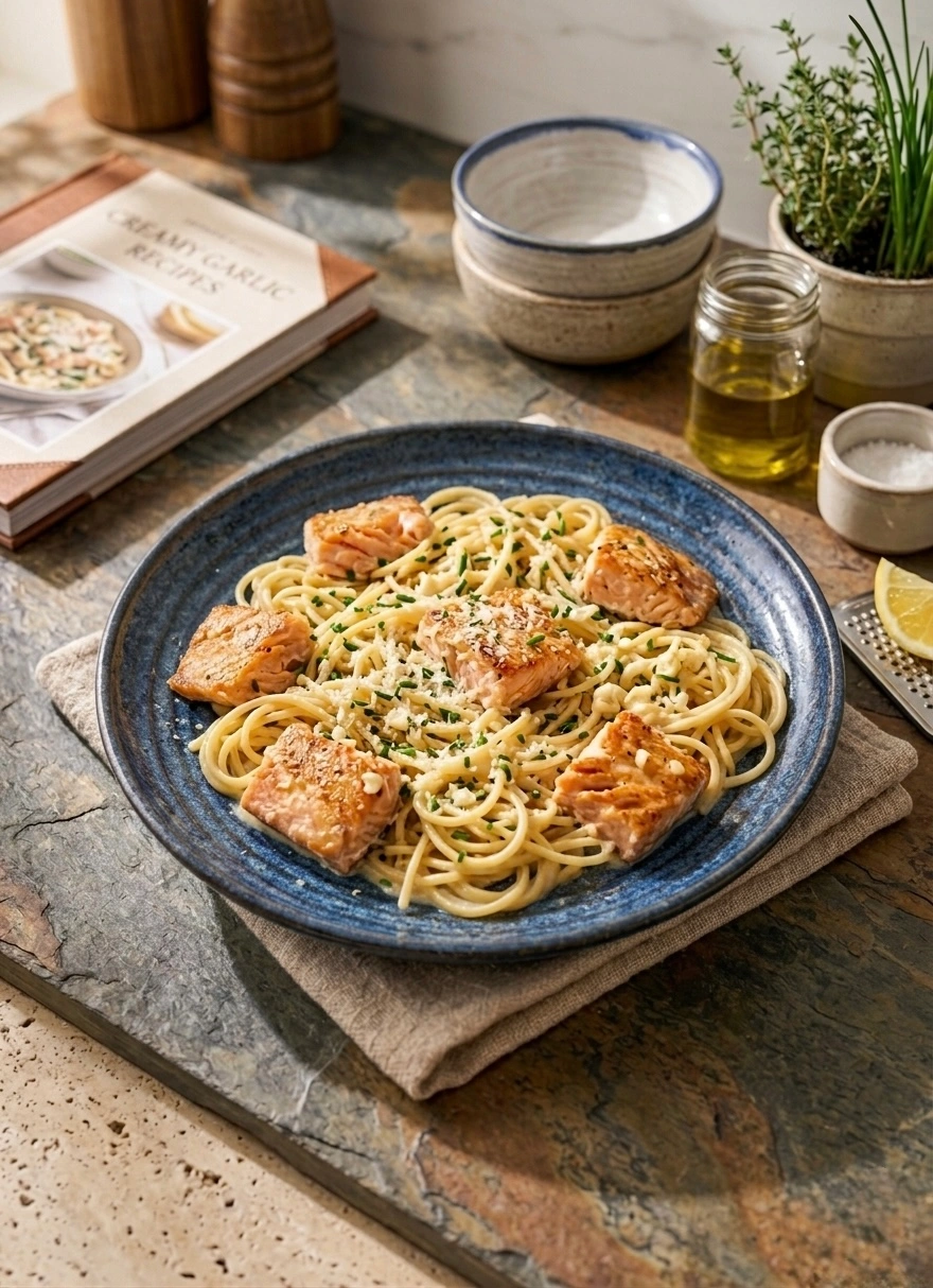 Creamy Salmon Pasta