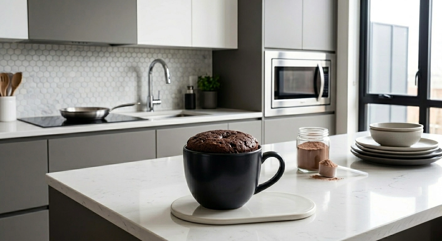 Chocolate Protein Mug Cake