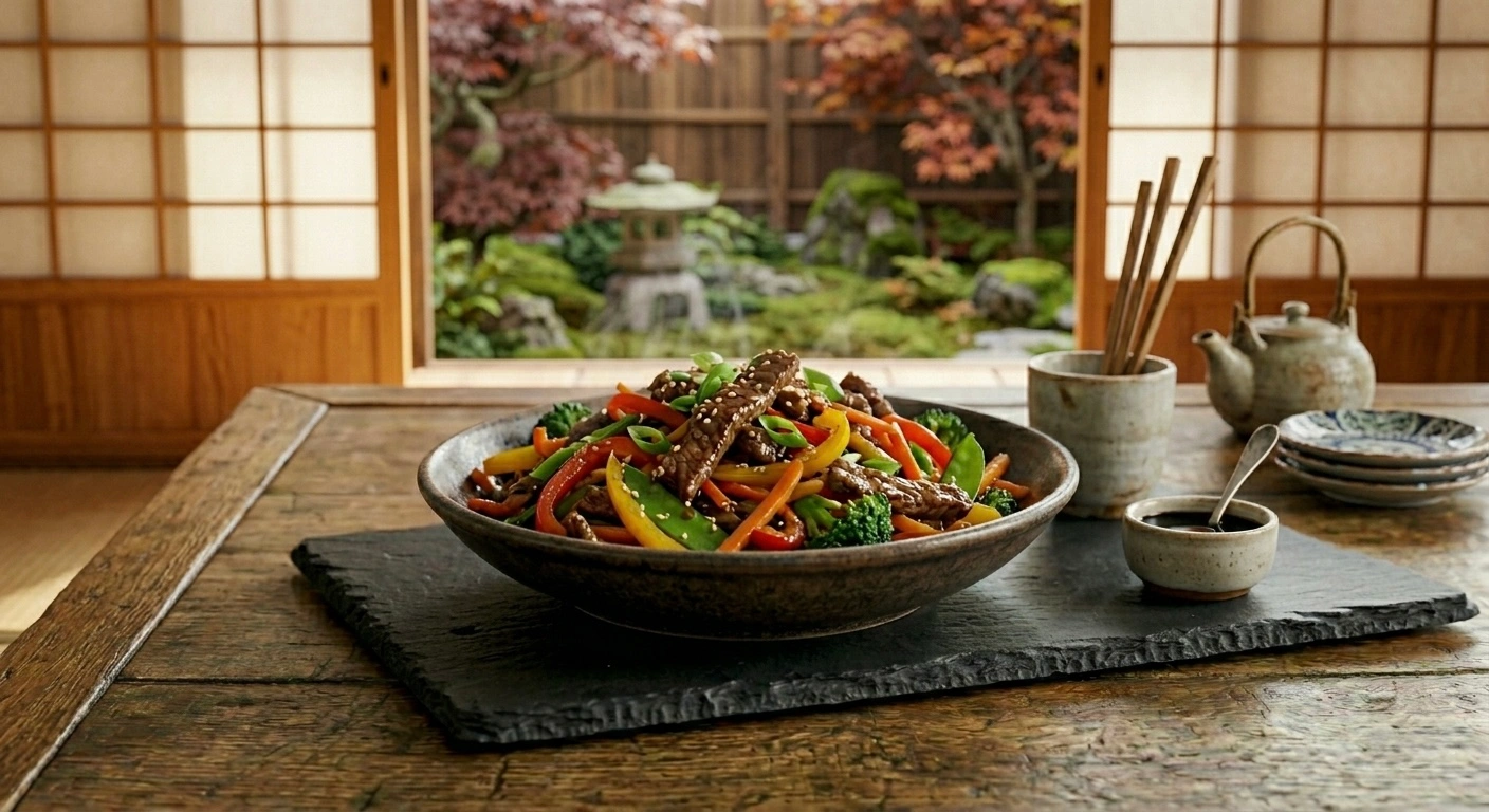 Beef & Vegetable Stir-Fry