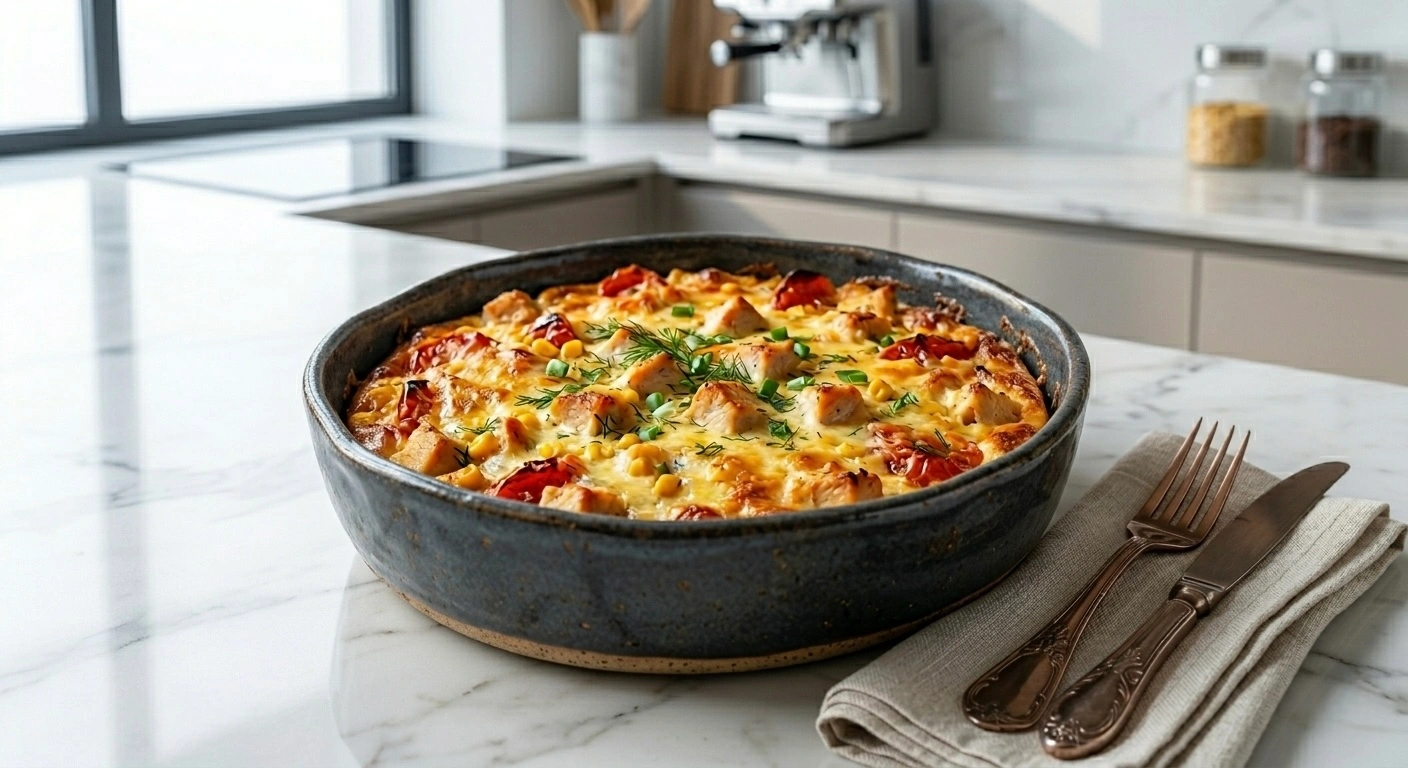 Chicken Cottage Cheese Casserole