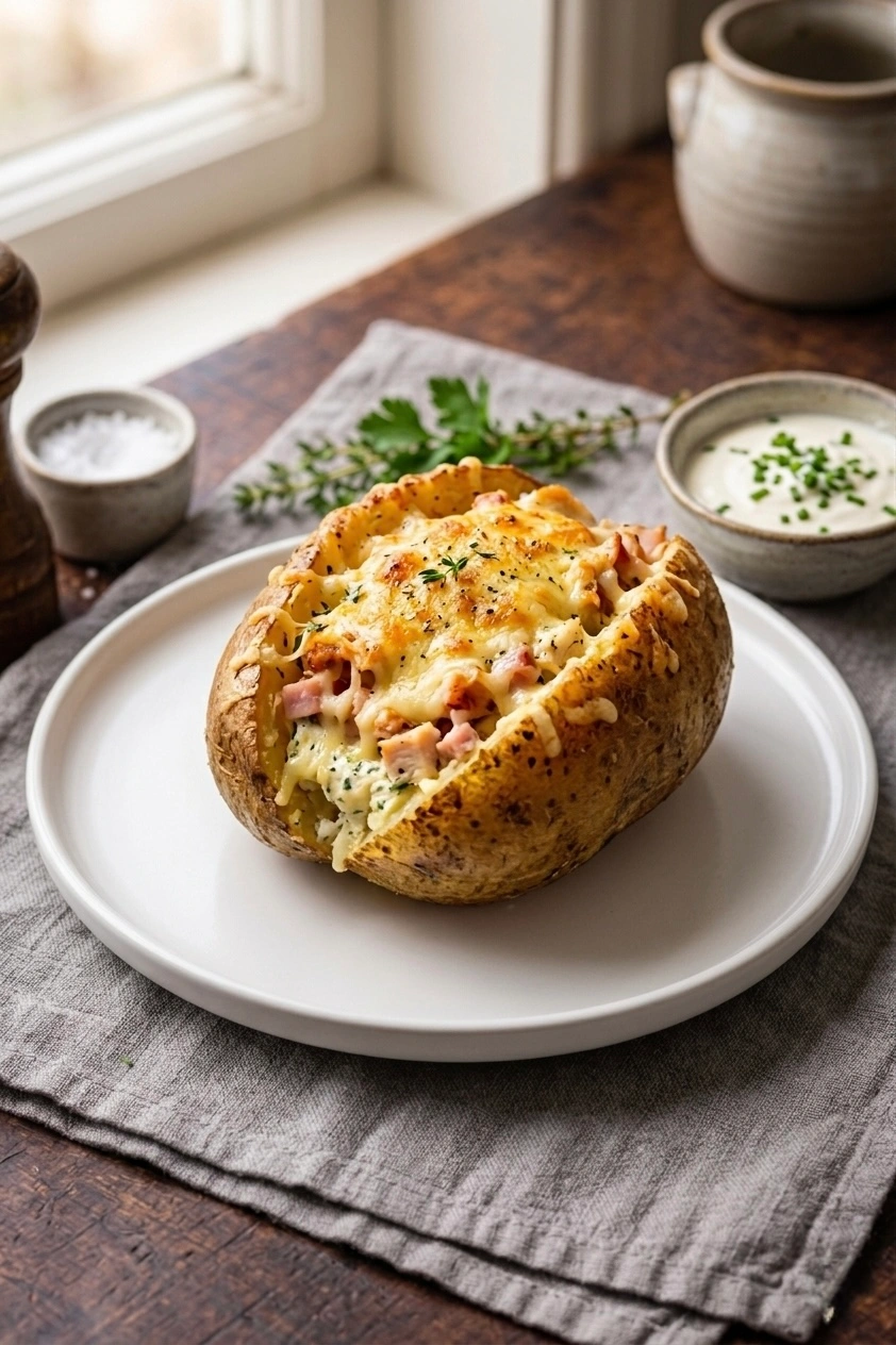 Loaded Baked Stuffed Potato