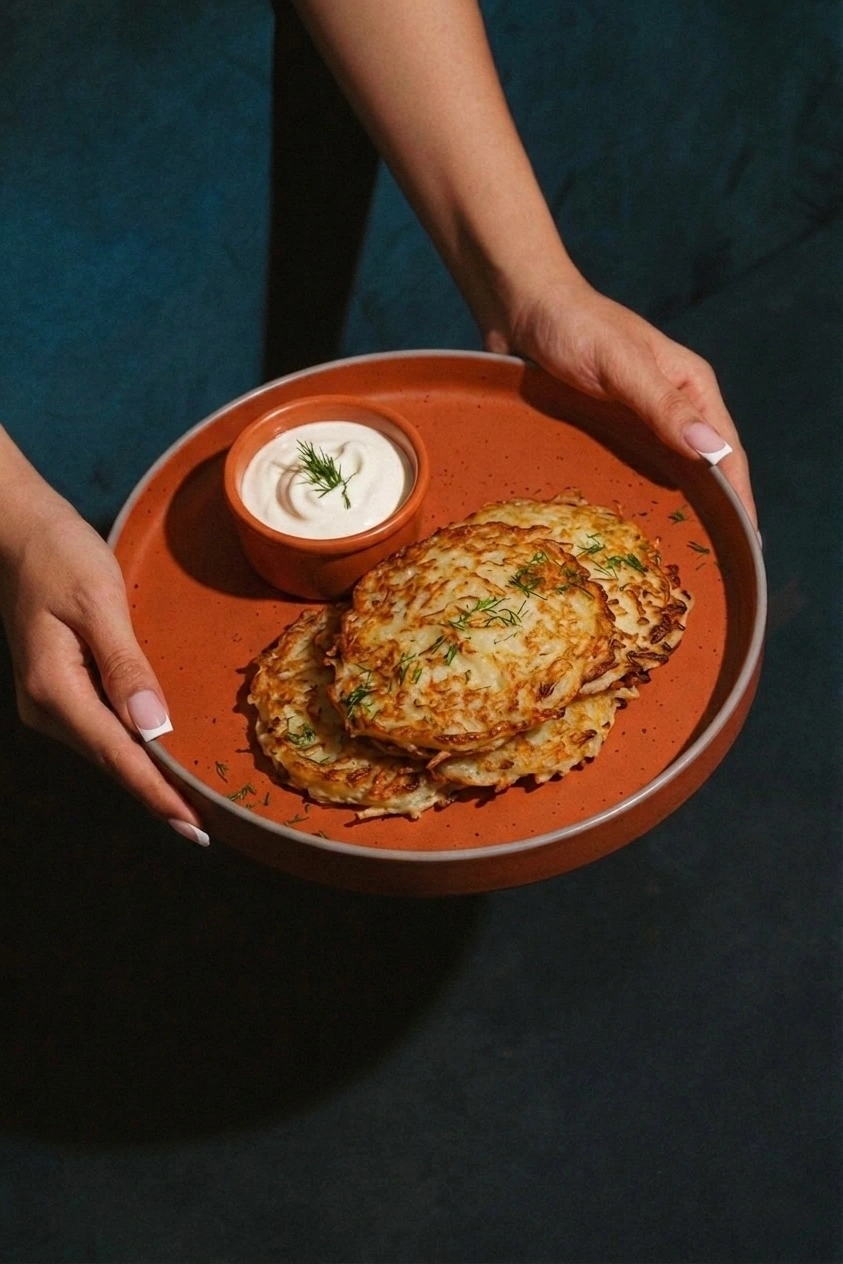 Crispy Potato Pancakes (Deruny)