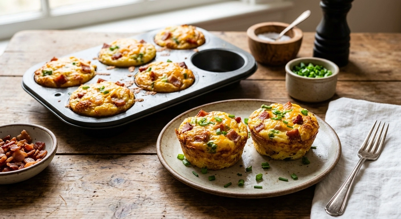 Egg Muffins with Bacon