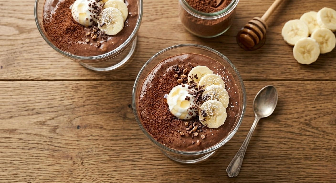 Chocolate Banana Protein Dessert