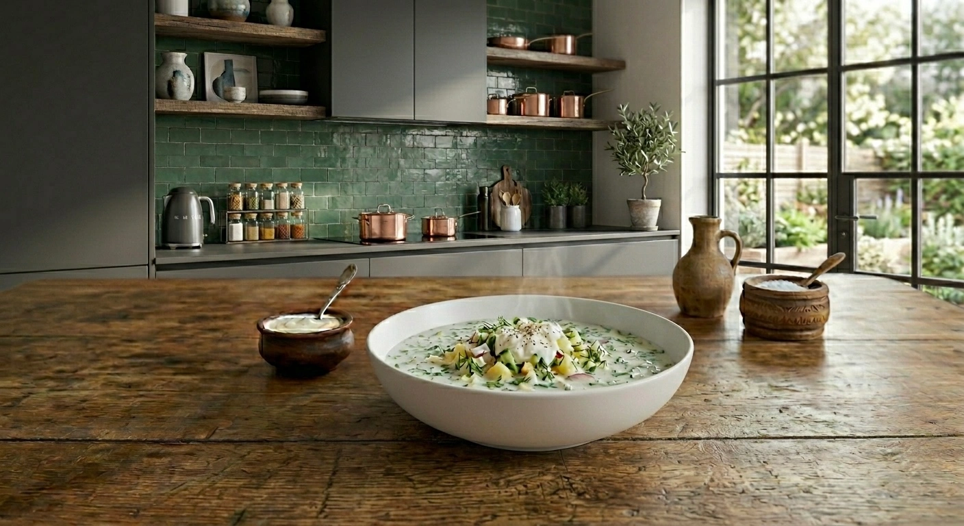 Okroshka (Cold Summer Soup)