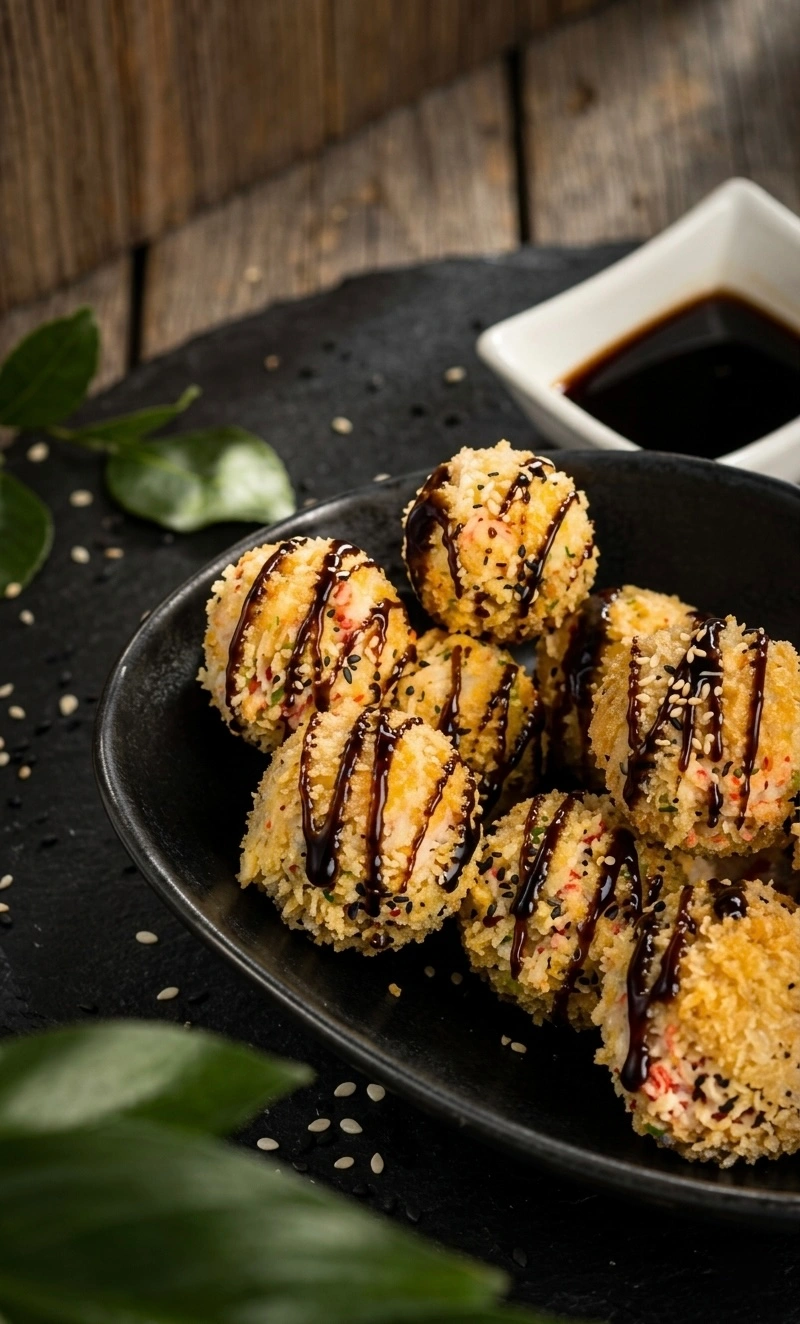 Baked Sushi Balls