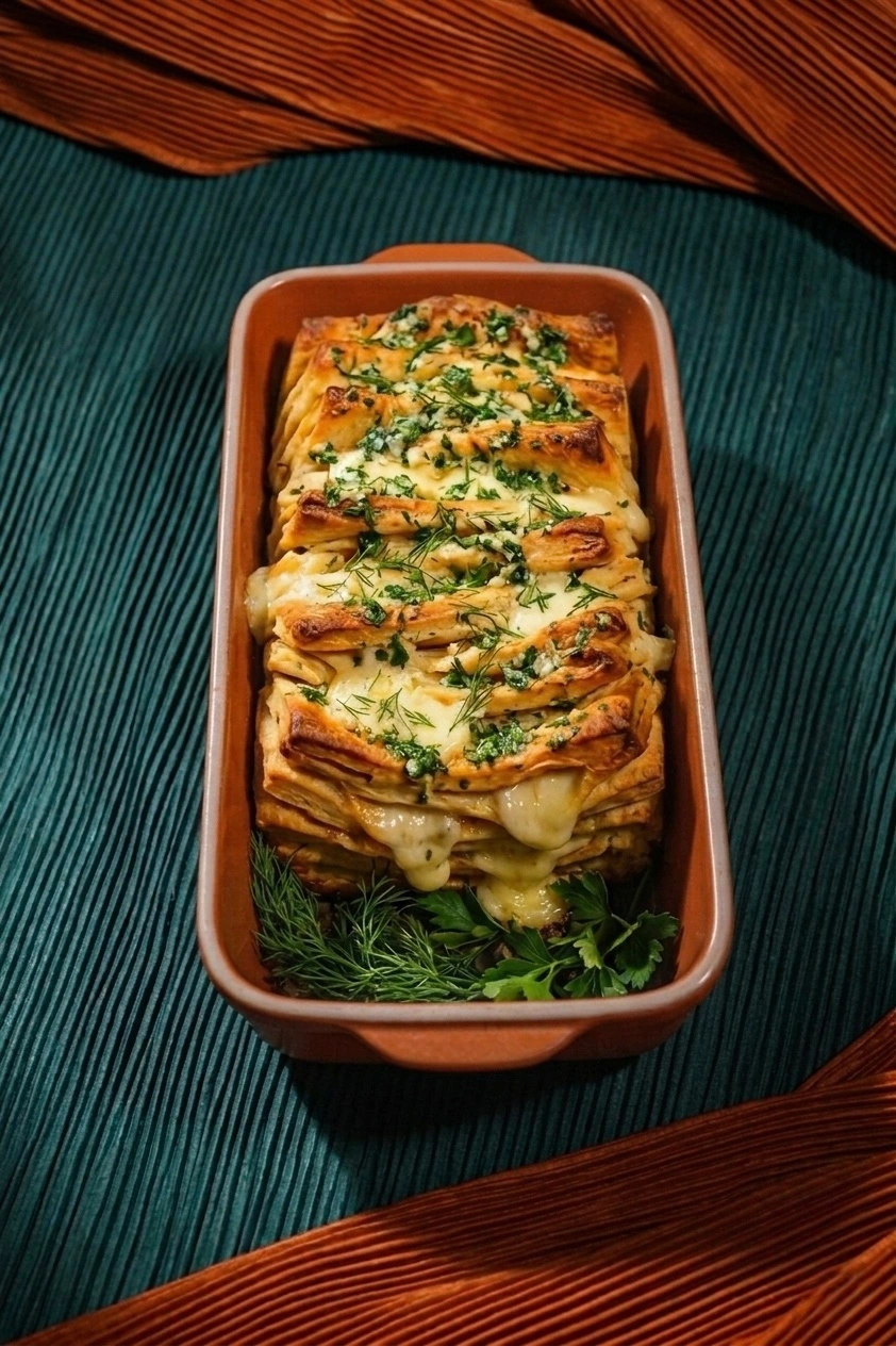 Garlic & Cheese Pull-Apart Bread
