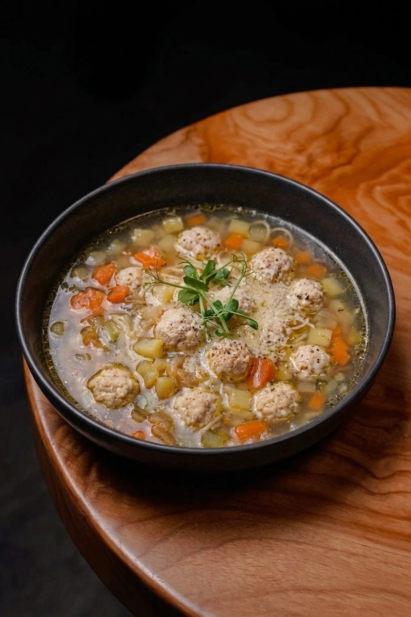 Chicken Meatball Soup