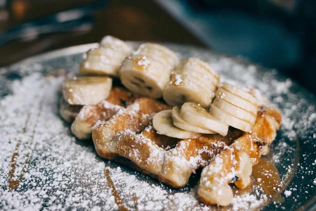 Peanut butter banana toast