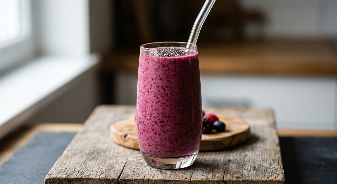 Berry Kefir Smoothie