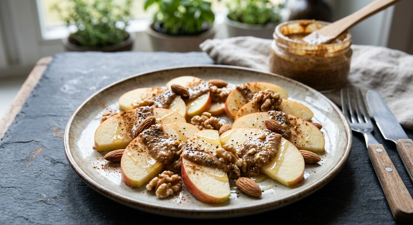Apple & Nut Butter Slices