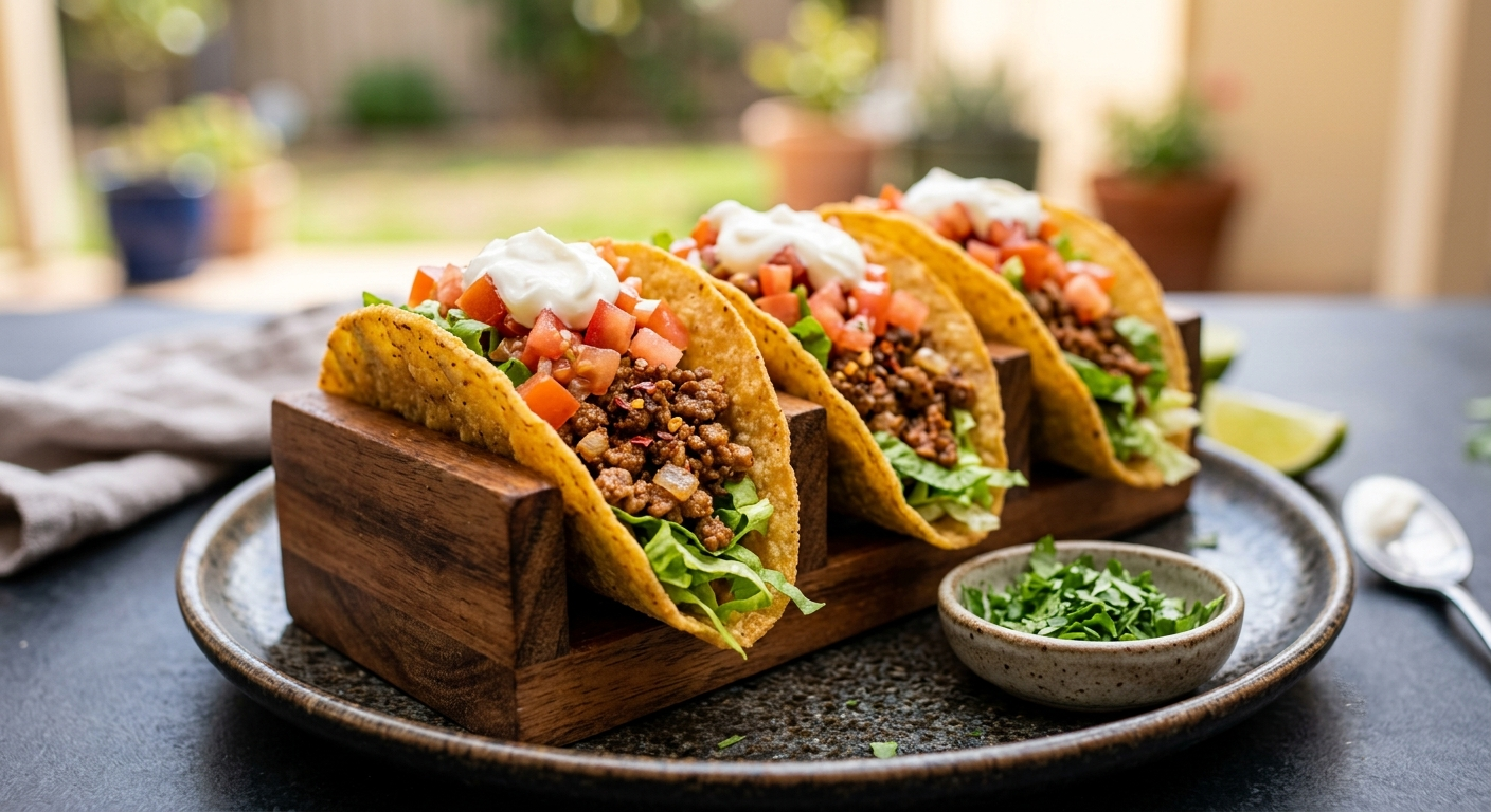 Ground Beef Tacos