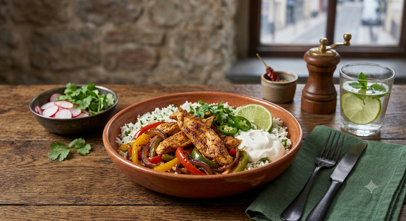 Chicken Fajita Bowl