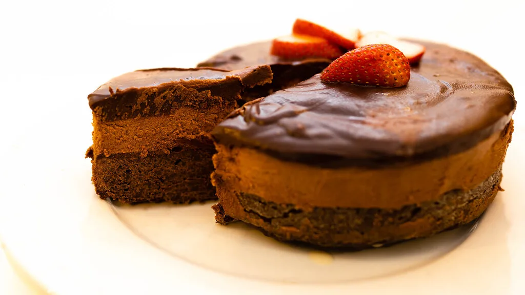High-protein chocolate mousse