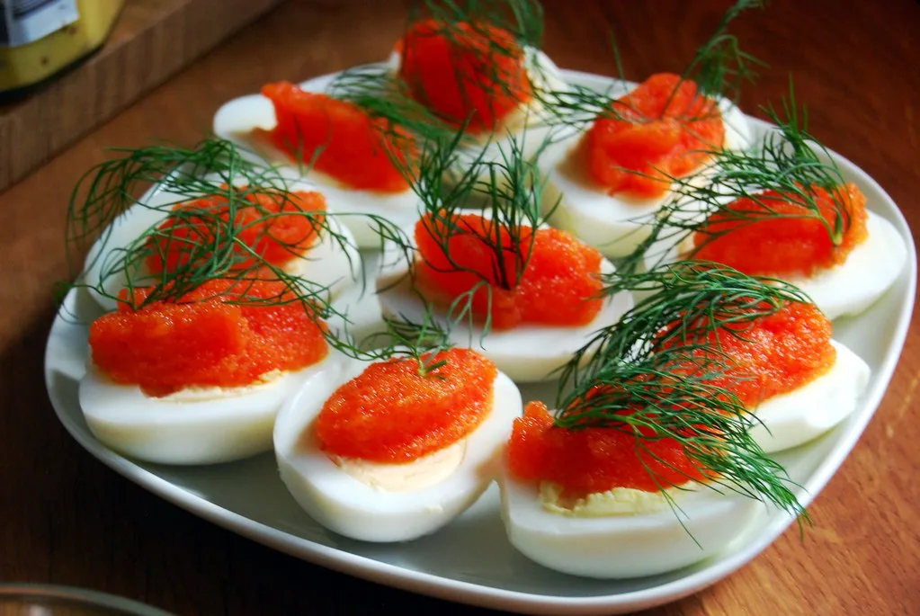 Classic deviled eggs
