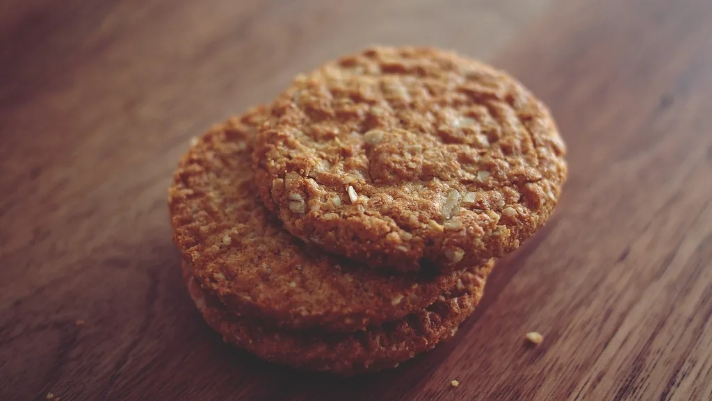 Banana oat cookies