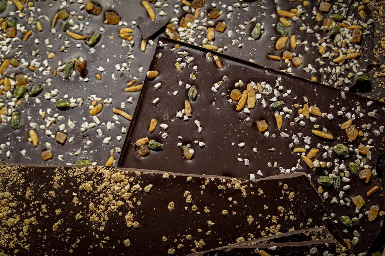 Spicy chili chocolate bark