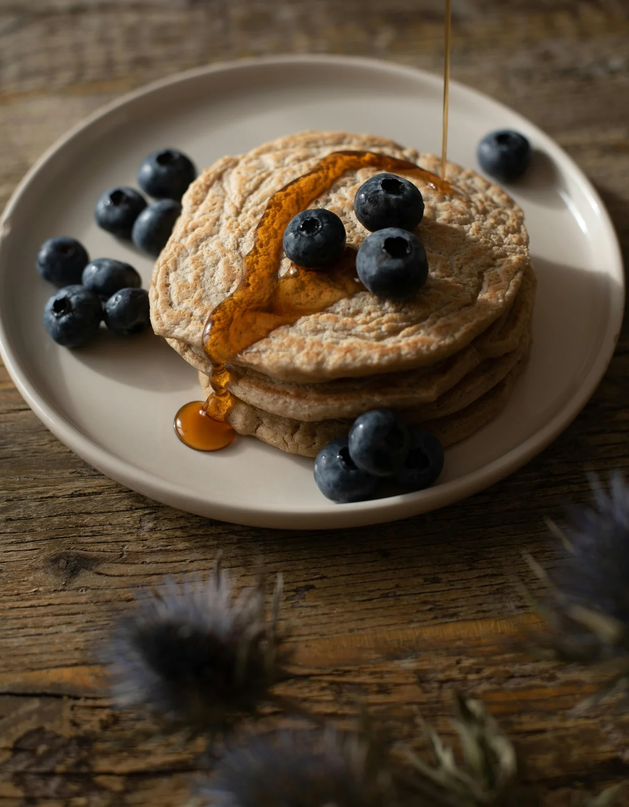 Oat pancakes with banana