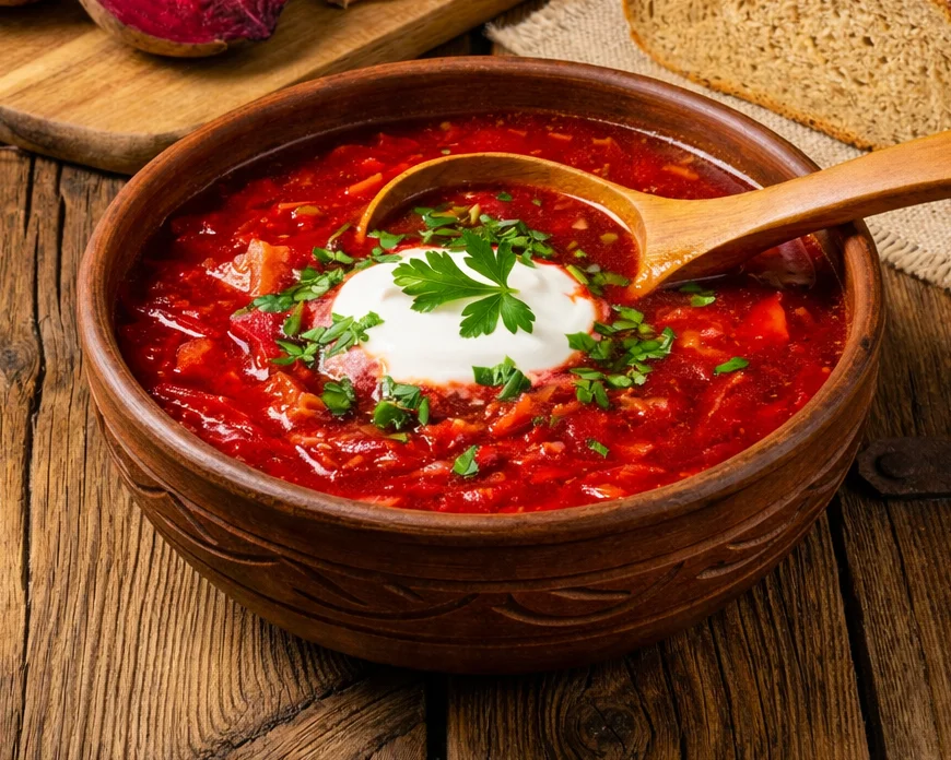 Classic Beef Borsch