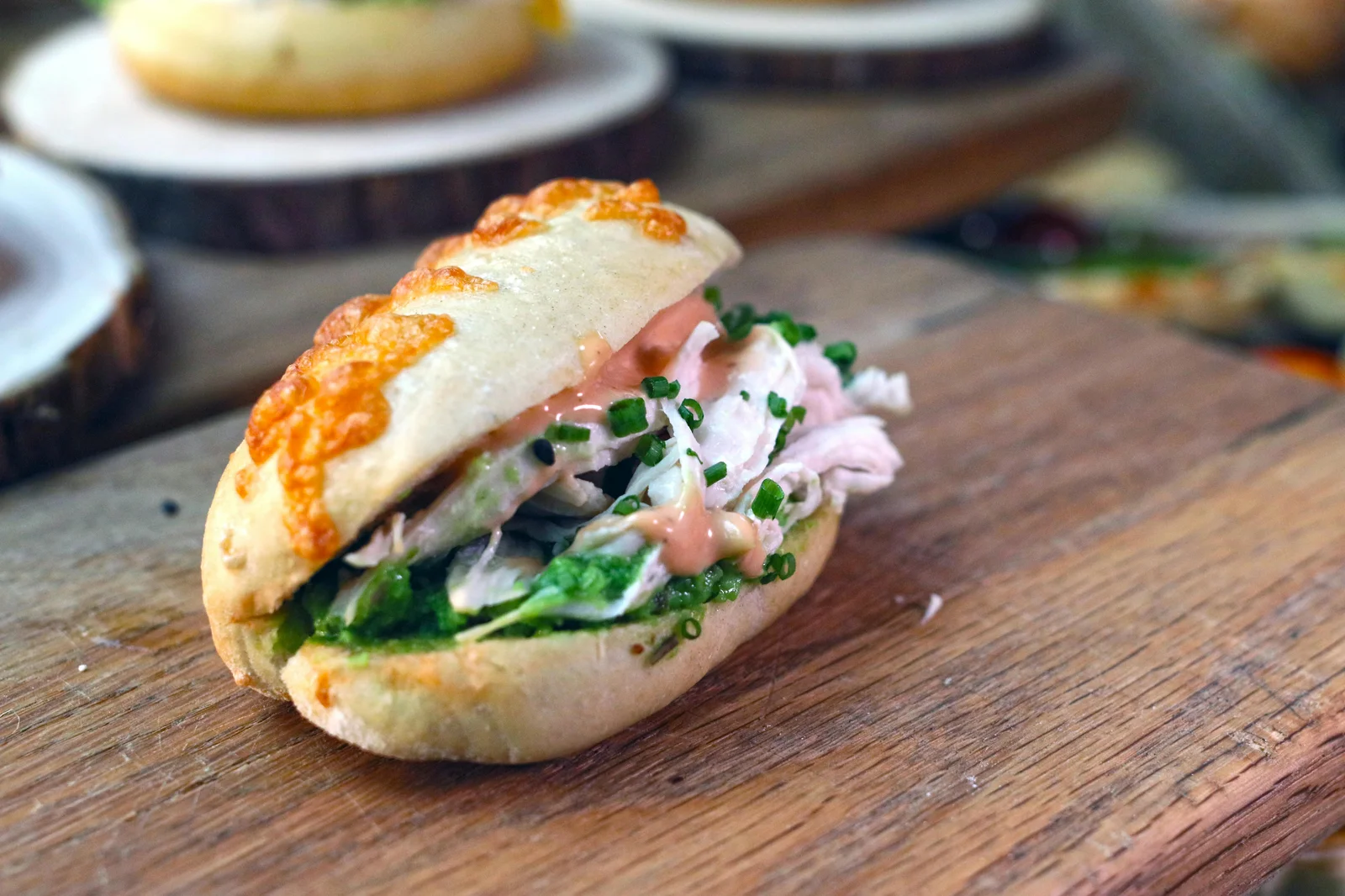 Sushi Taco with Crab Filling