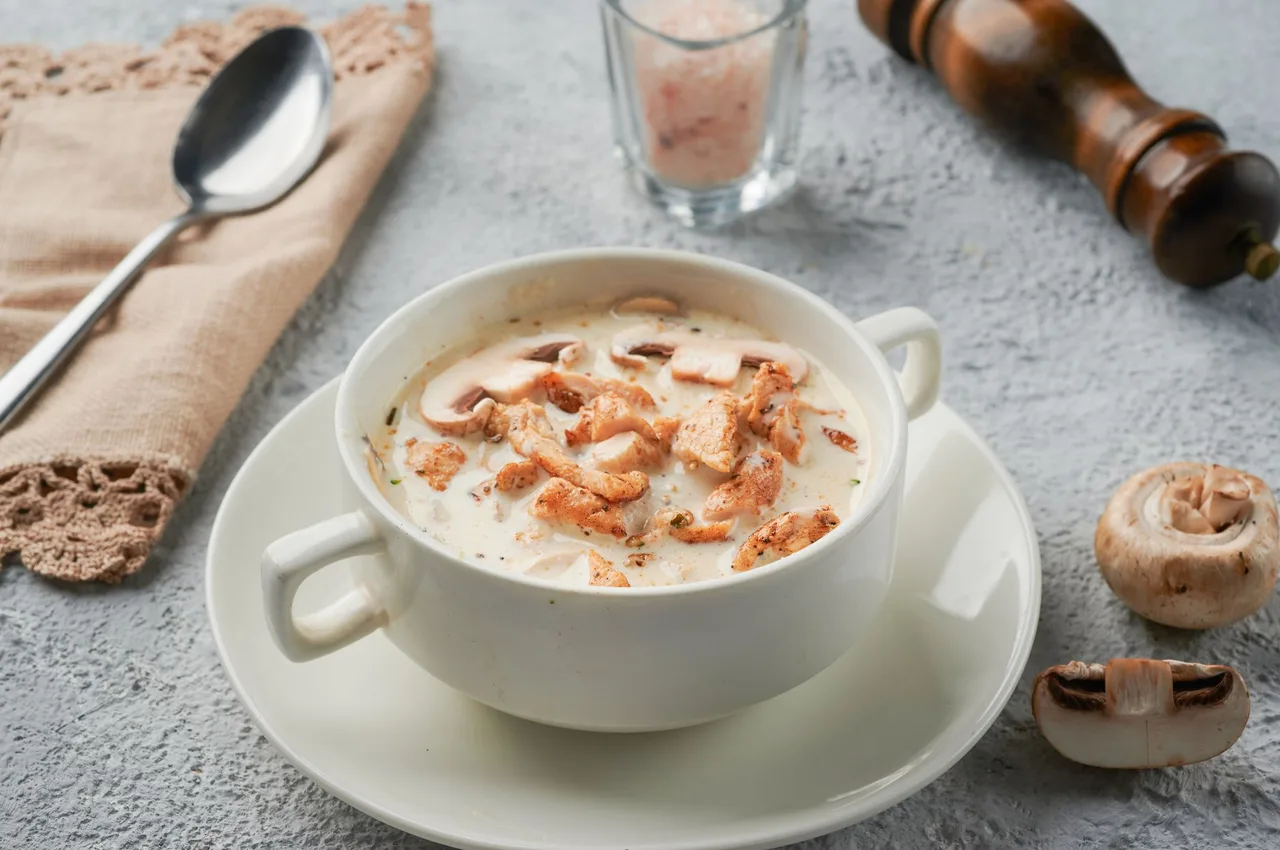 Chicken and Mushroom Julienne