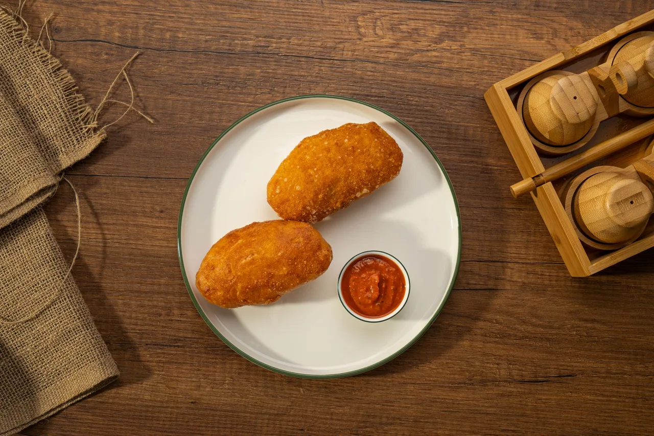 Fried Pyrizhky with Cabbage