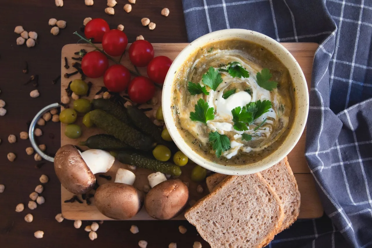 Rassolnyk with Rice and Pickles