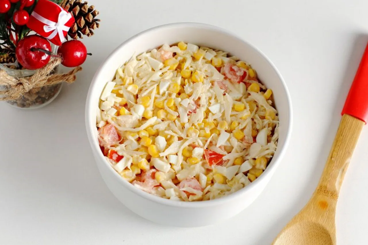 Crab Stick and Corn Salad