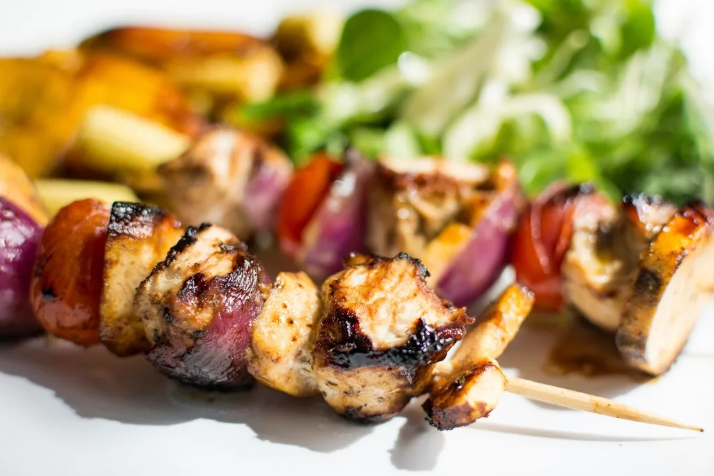 Oven Chicken Skewers
