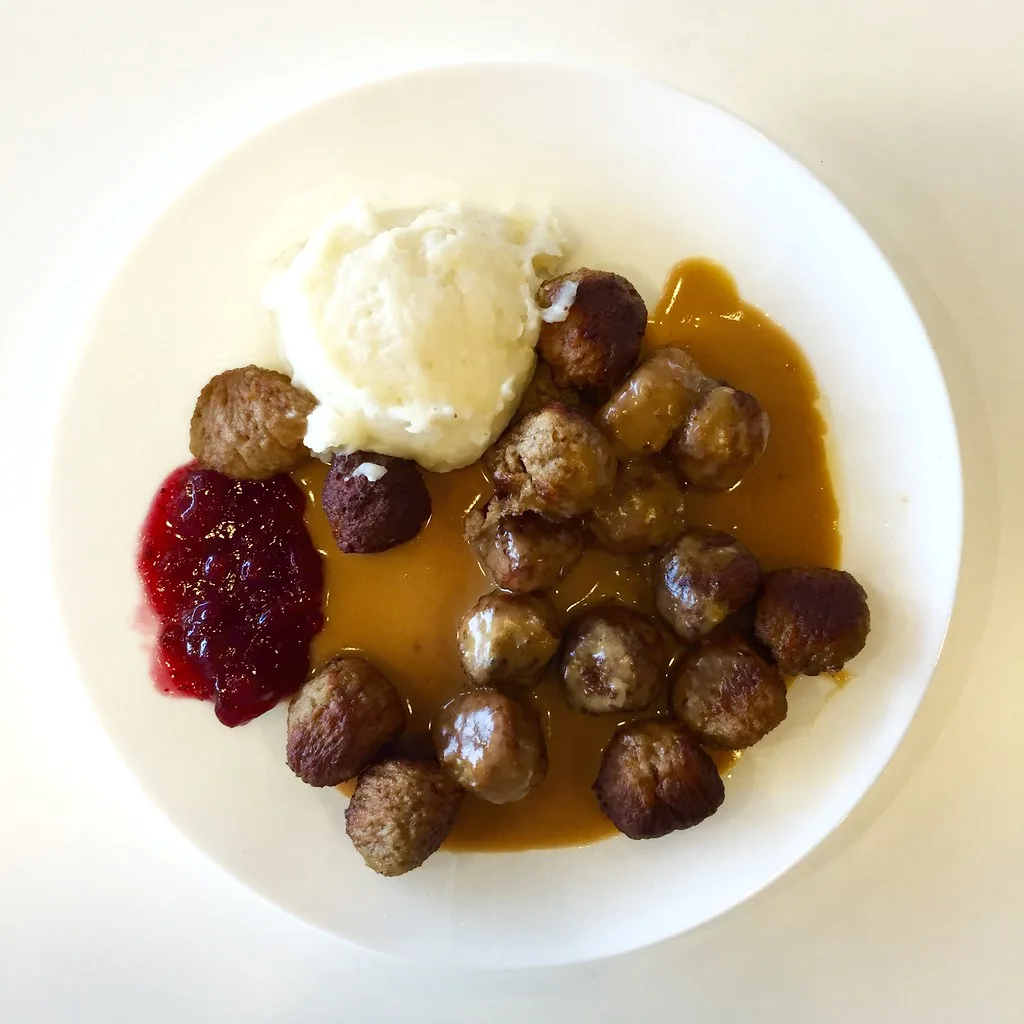 Hedgehog Meatballs in Sour Cream Sauce