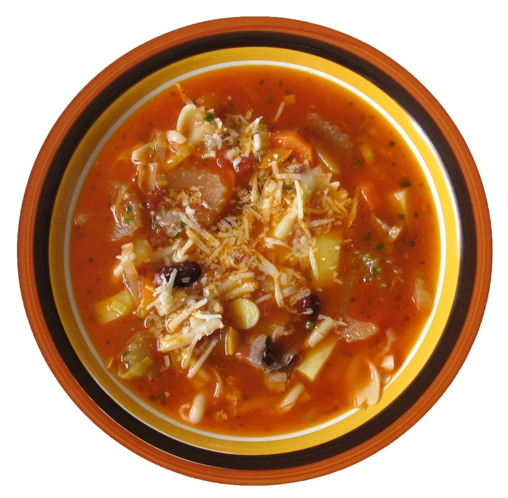 Classic minestrone soup