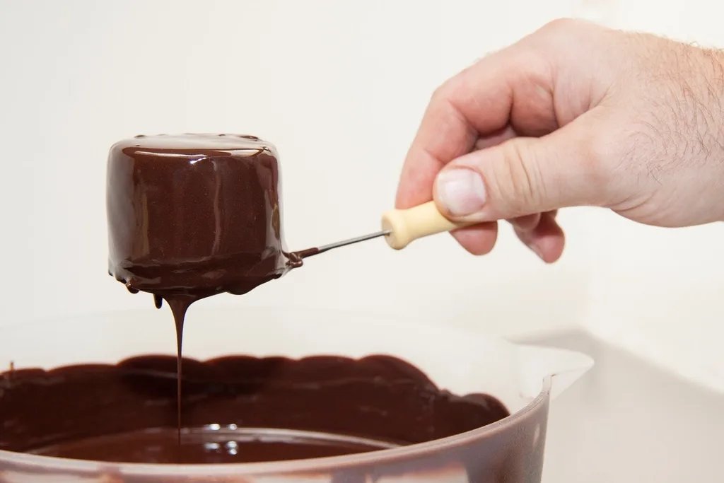 Classic chocolate fondue