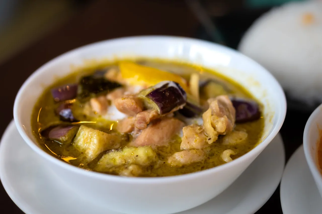 Vegan eggplant curry