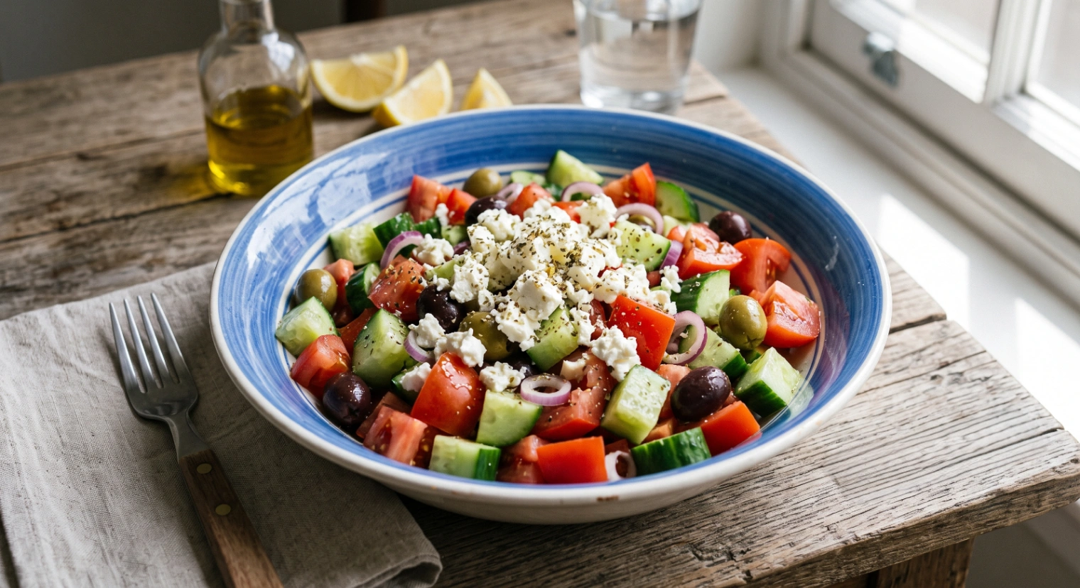 Greek Salad with Feta