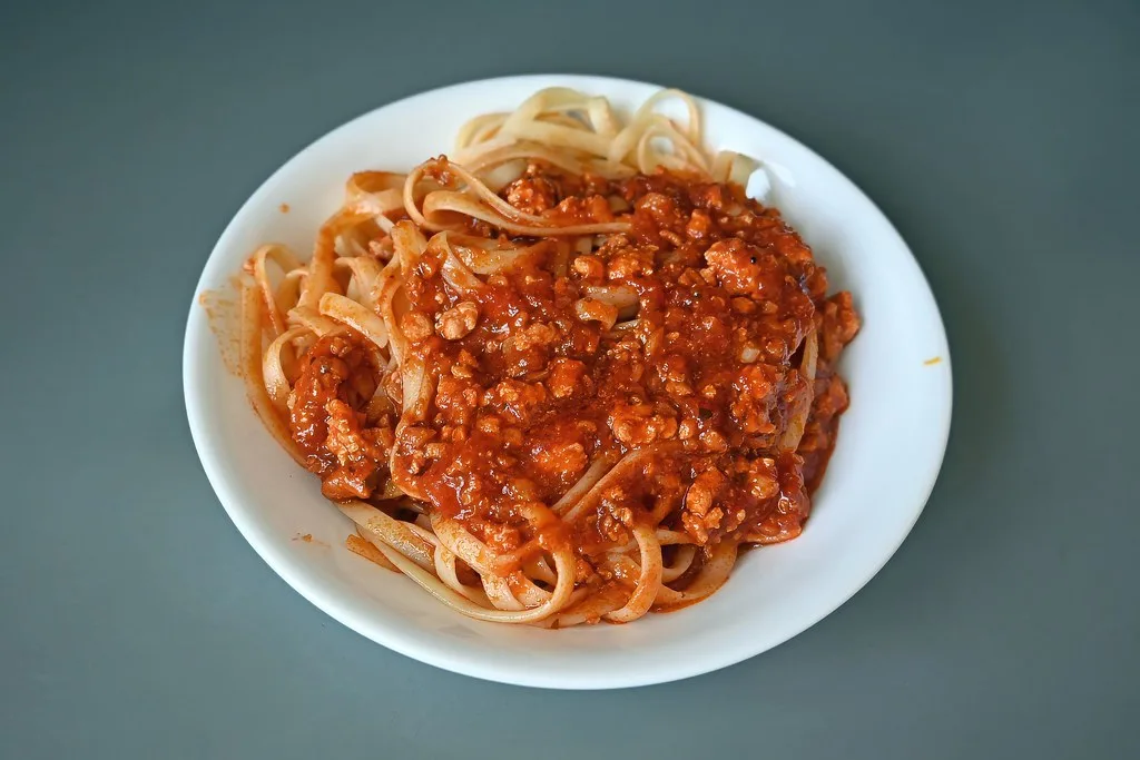 Classic spaghetti bolognese