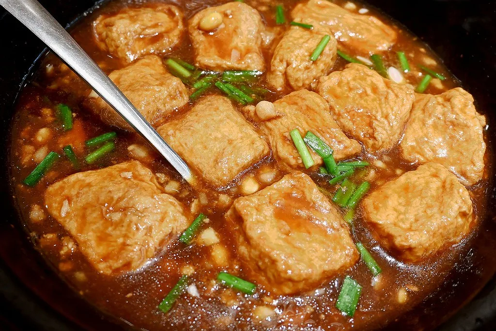 Spicy korean tofu stew