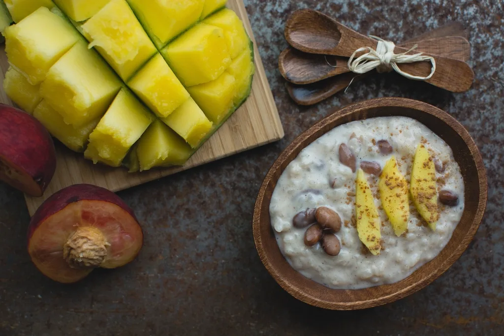 Gluten-free coconut rice pudding