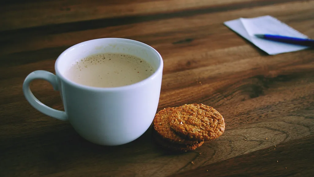 Gluten-free coconut turmeric latte